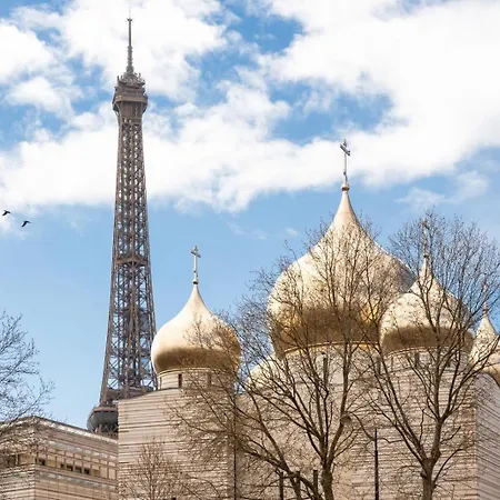 公寓 Appt Tour Eiffel Invalides